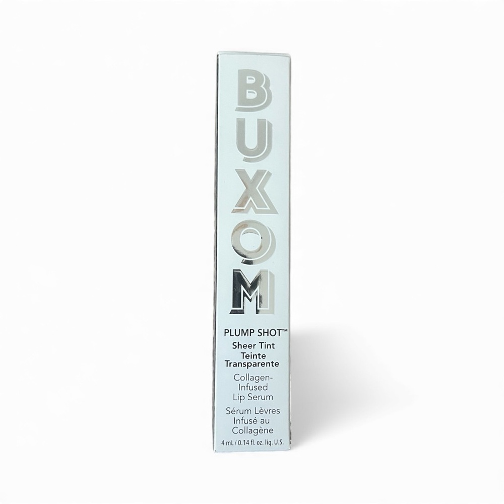 Buxom Plump Shot Lip Serum — Plush Peach (Deluxe Size 4ml)